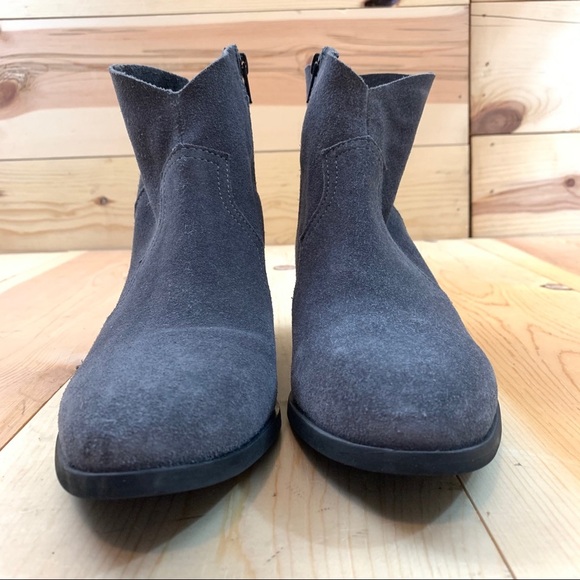 Rag & Co Brisa gray suede ankle boots 9 - Picture 4 of 16